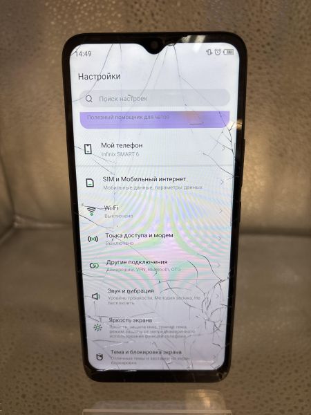 сотовый телефон Infinix Smart 6 2/32GB (X6511) Duos в Томск
