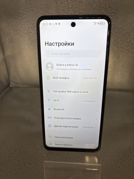 сотовый телефон Infinix Hot 40i 8/128GB (X6528B) Duos в Томск