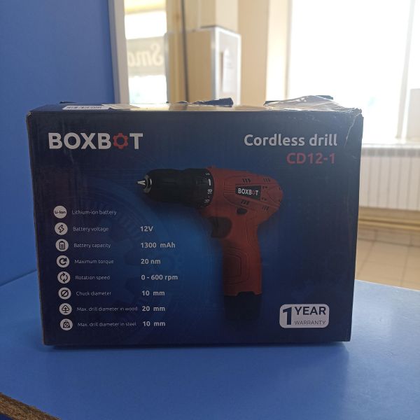шуруповёрт аккумуляторный BOXBOT CD12-1 с СЗУ в Томск