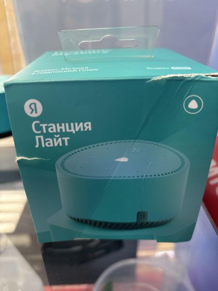 умная колонка Яндекс Станция Лайт (YNDX-00025) с СЗУ в Томск