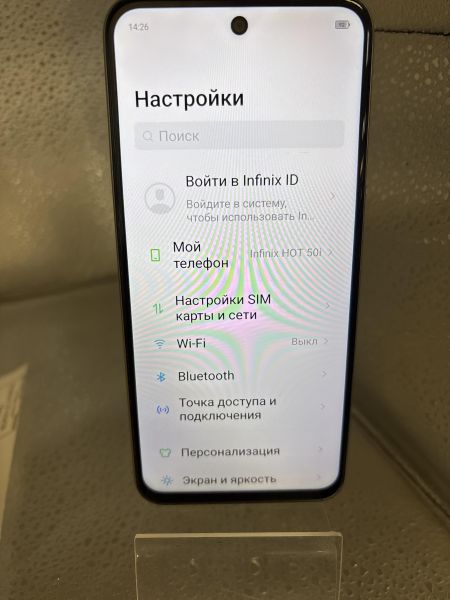 сотовый телефон Infinix Hot 50i 6/128GB (X6531B) Duos в Томск