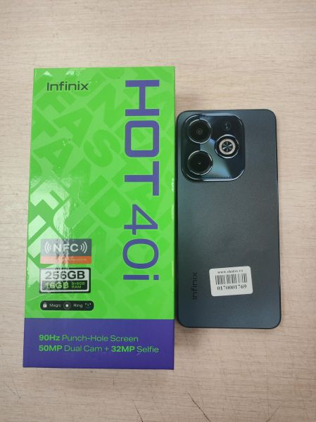 Купить Infinix Hot 40i 8/256GB (X6528B) Duos в Томск за 8199 руб.