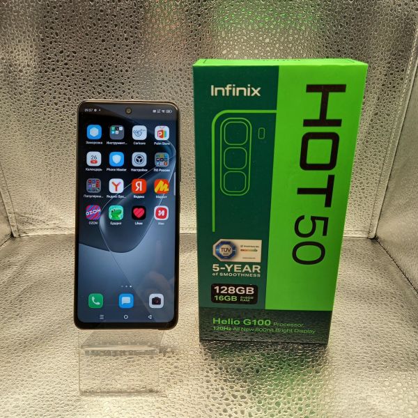 Купить Infinix Hot 50 8/128GB (X6882) Duos в Томск за 6600 руб.