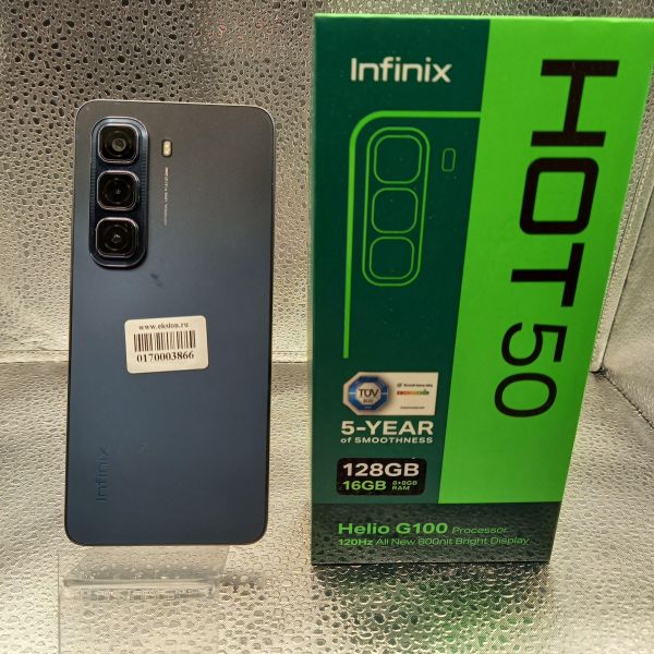 Купить Infinix Hot 50 8/128GB (X6882) Duos в Томск за 6600 руб.