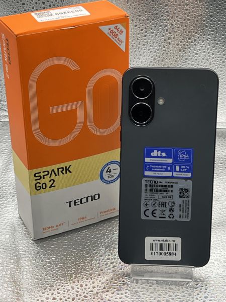 Купить TECNO Spark Go 2 3/64GB (KM4) Duos в Томск за 4300 руб.