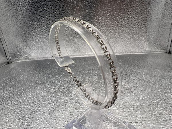 Купить Браслет серебро 925 5,61g, вес изделия 5.71g, длина 20 см в Томск за 1150 руб.