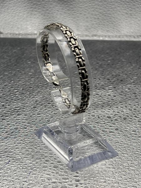 Купить Браслет серебро 925 7,55g, вес изделия 7.65g, длина 18 см в Томск за 1550 руб.