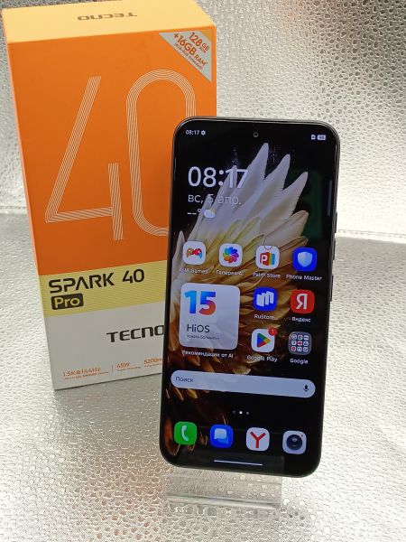 Купить TECNO Spark 40 Pro 8/128GB (KM6) Duos в Томск за 8800 руб.