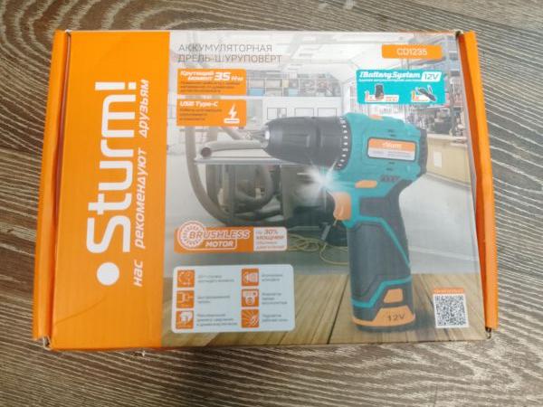 Купить Sturm! CD1235 с СЗУ в Новосибирск за 1400 руб.