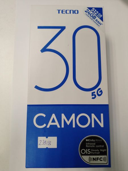 Купить TECNO Camon 30 5G 12/512GB (CL7) Duos в Новосибирск за 20049 руб.