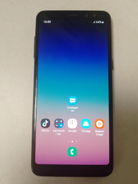 Купить Samsung Galaxy A8 4/32GB (A530F) Duos в Новосибирск за 3200 руб.