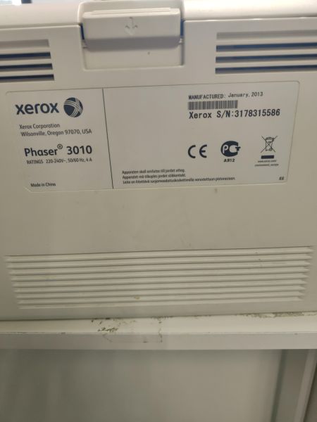 Купить Xerox Phaser 3010 в Новосибирск за 1500 руб.