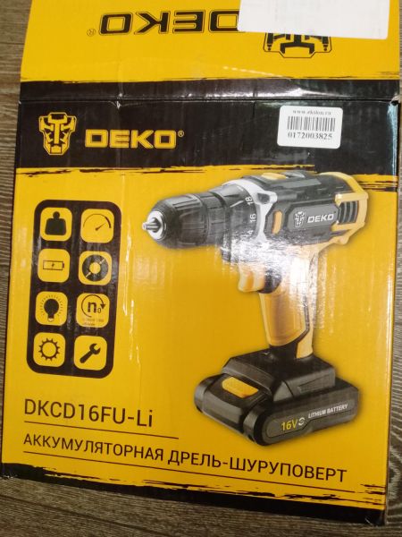 Купить DEKO DKCD16FU-Li с СЗУ в Новосибирск за 1800 руб.