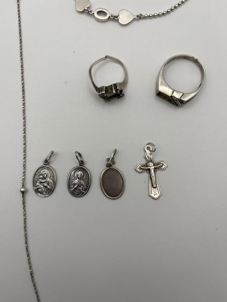 Купить Лом (Горсть) серебро 925 20,07g, вес изделия 20.36g в Усть-Илимск за 1400 руб.
