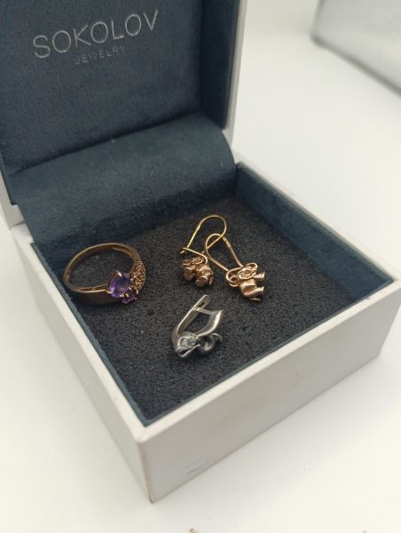 Купить Лом или горсть серебро 925 5,80g, вес изделия 8.4g в Усть-Илимск за 500 руб.