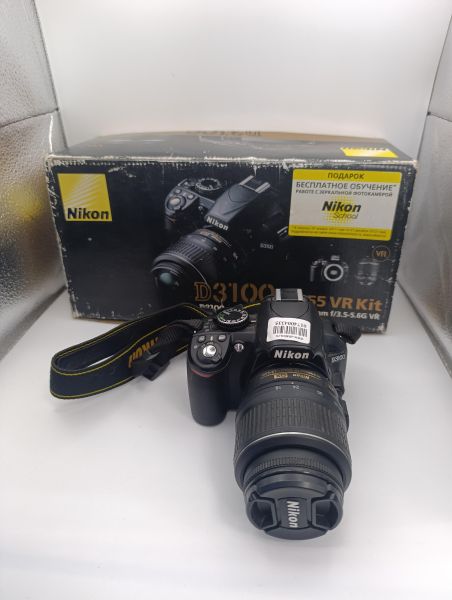 Купить Nikon D3100 kit с СЗУ в Усть-Илимск за 6500 руб.