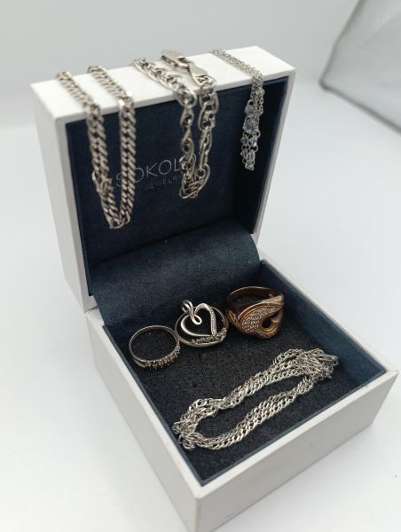 Купить Лом или горсть серебро 925 23,25g, вес изделия 25.22g в Усть-Илимск за 1650 руб.