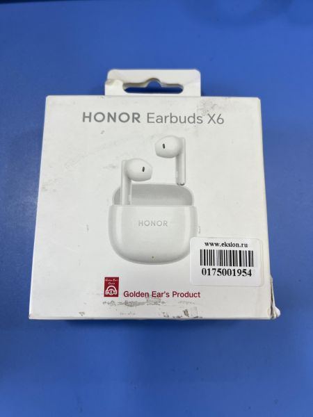 Купить Honor Earbuds X6 (PET-T10) в Шелехов за 1049 руб.