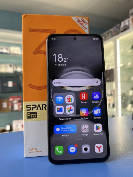 Купить TECNO Spark 30 Pro 8/128GB (KL7) Duos в Шелехов за 7600 руб.