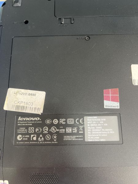 Купить Lenovo G580 59381074 (8GB/SSD 240 GB) в Шелехов за 7000 руб.
