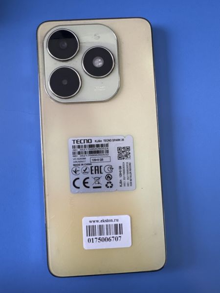 Купить TECNO Spark 20 8/128GB (KJ5n) Duos в Шелехов за 3600 руб.