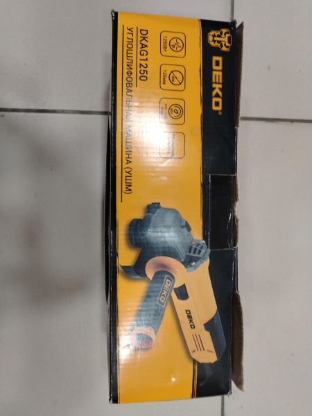 шлифмашина угловая сетевая DEKO DKAG1250 в Шелехов