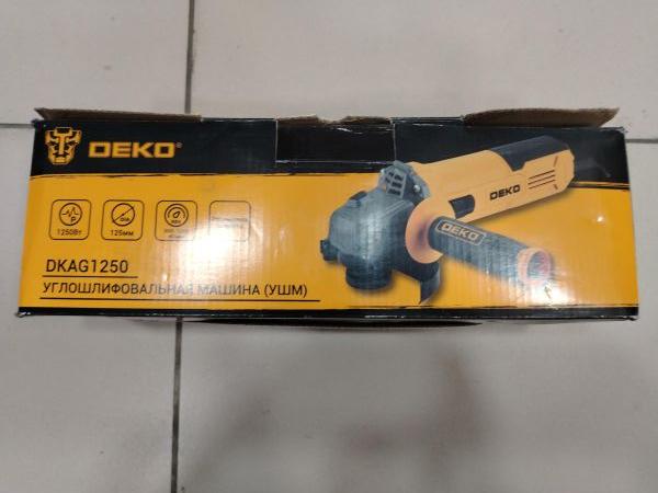 шлифмашина угловая сетевая DEKO DKAG1250 в Шелехов