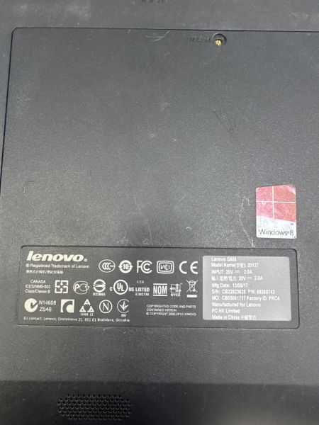Купить Lenovo G585 59358743 (RAM 6GB) в Шелехов за 4500 руб.