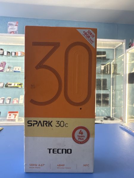 Купить TECNO Spark 30C 4/128GB (KL5n) Duos в Шелехов за 4800 руб.