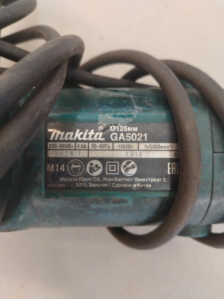 шлифмашина угловая сетевая Makita GA5021 в Шелехов