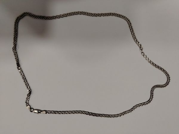 серебряная цепь Цепь серебро 925 12,39g, вес изделия 12.49g, длина 58 см в Иркутск