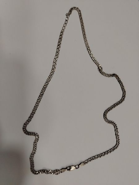 серебряная цепь Цепь серебро 925 12,39g, вес изделия 12.49g, длина 58 см в Иркутск