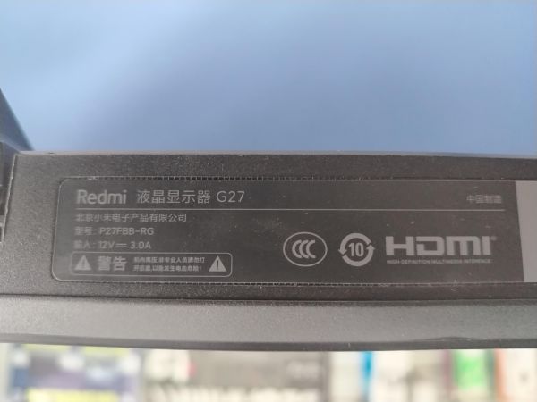 монитор Xiaomi Redmi G27 (P27FBB-RG) в Шелехов