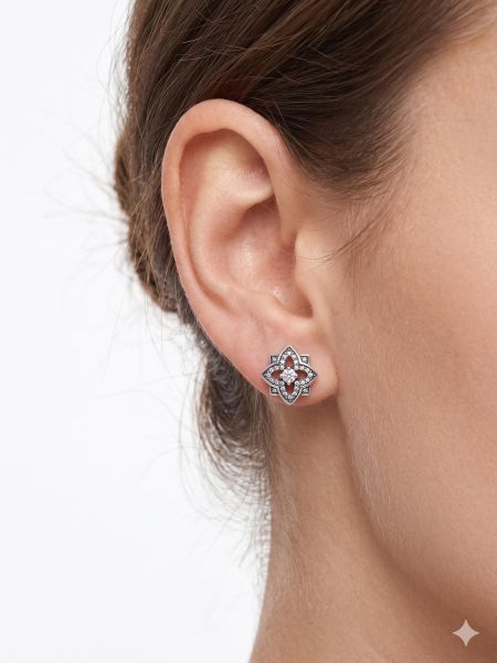 золотые серьги Серьги золото 585 1,53g, вес изделия 1.61g в Иркутск