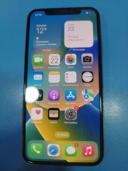 сотовый телефон Apple iPhone X 64GB в Шелехов