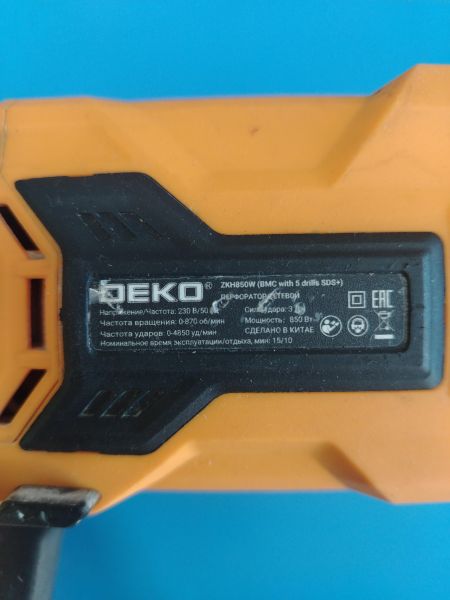перфоратор сетевой DEKO ZKH850W в Шелехов