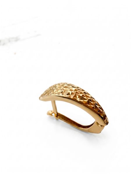 золотая серьга одна Серьга одна золото 585 0,91g, вес изделия 0.91g в Иркутск