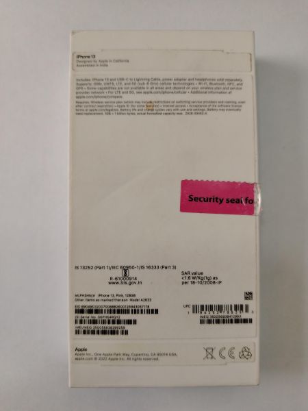 сотовый телефон Apple iPhone 13 128GB в Шелехов