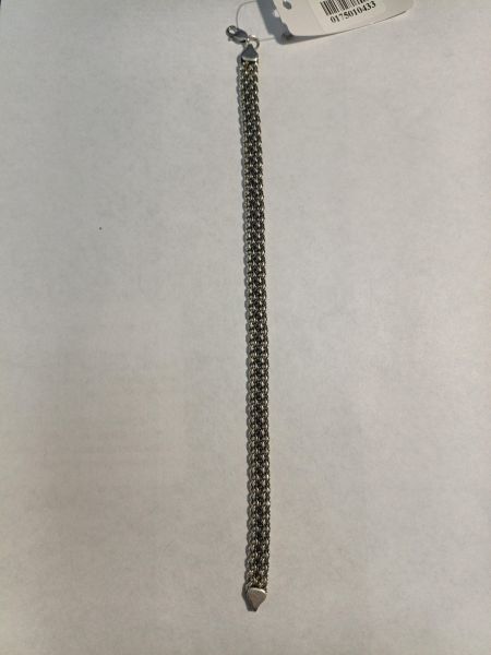 серебряный браслет Браслет серебро 925 12,03g, вес изделия 12.03g, длина 22.5 см в Иркутск