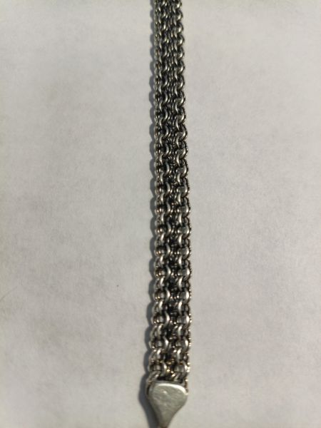 серебряный браслет Браслет серебро 925 12,03g, вес изделия 12.03g, длина 22.5 см в Иркутск