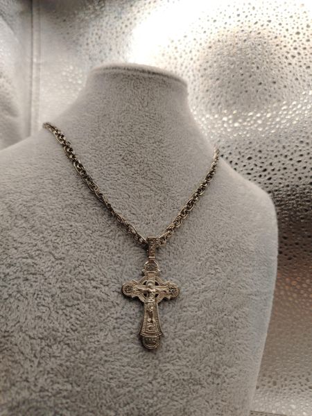 серебряная цепь Цепь серебро 925 20,99g, вес изделия 21g, длина 60 см, 00 нет камней в Шелехов