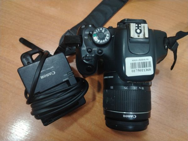 фотоаппарат Canon EOS 600D (DS126311) Kit с СЗУ в Шелехов