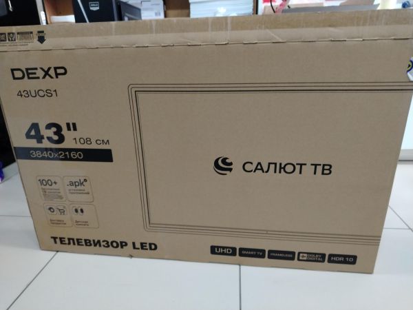 телевизор DEXP 43UCS1 в Шелехов