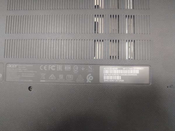 ноутбук Acer Aspire 3 A315-22-40N9 в Шелехов