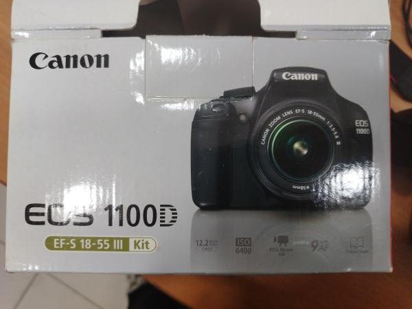 фотоаппарат Canon EOS 1100D (DS126291) Kit с СЗУ в Шелехов