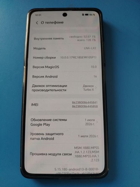 сотовый телефон Honor X8d 8/128GB (LNA-LX2) Duos в Шелехов