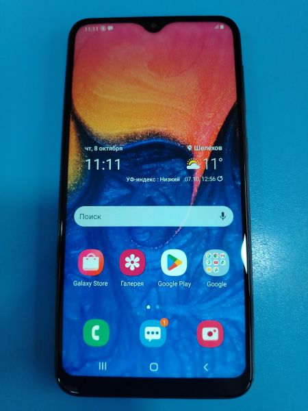 сотовый телефон Samsung Galaxy A10 2019 2/32GB (A105F) Duos в Шелехов