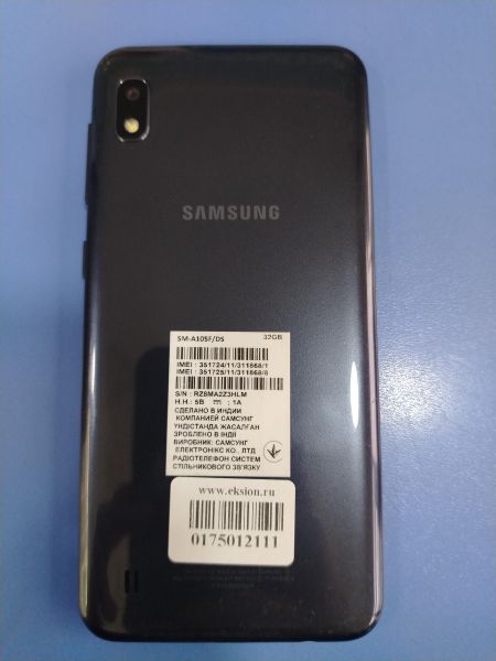 сотовый телефон Samsung Galaxy A10 2019 2/32GB (A105F) Duos в Шелехов