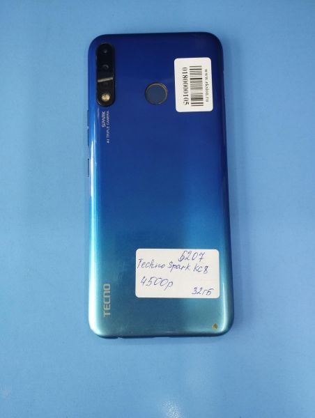 Купить TECNO Spark 4 2/32GB (KC8) Duos в Иркутск за 3699 руб.