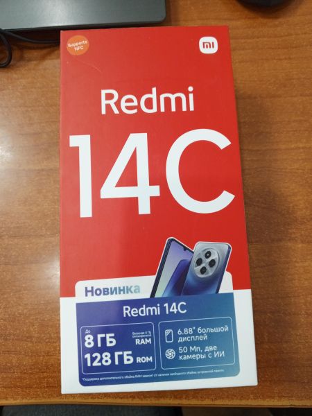 Купить Xiaomi Redmi 14C 4/128GB (2409BRN2CY) Duos в Ангарск за 6400 руб.